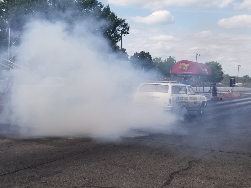 Illustration for article titled Spent the day at the dragstrip. Got sunburned(Repost for morning crowd)